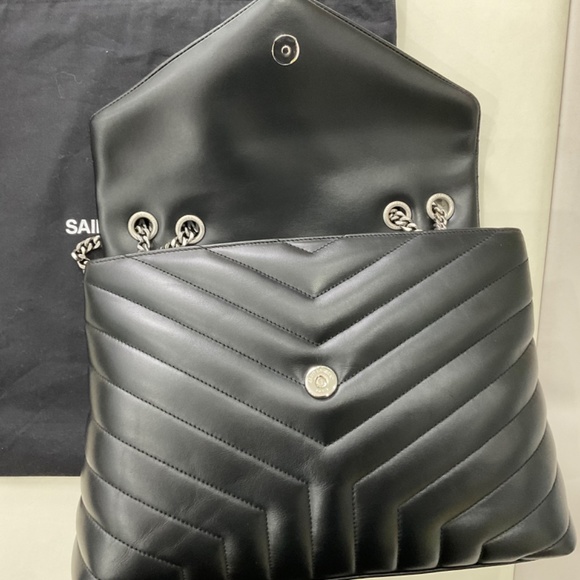 Ysl - Saint laurent medium loulou in black - Picture 6 of 13